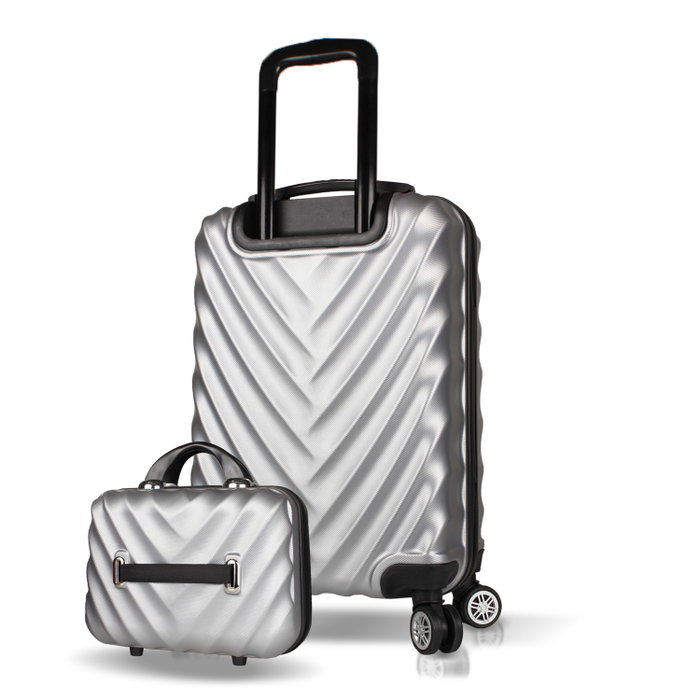 Zoozie Bags Juego de maletas de 2 piezas Gris Zoozie Bags Juego de maletas de 2 piezas Gris